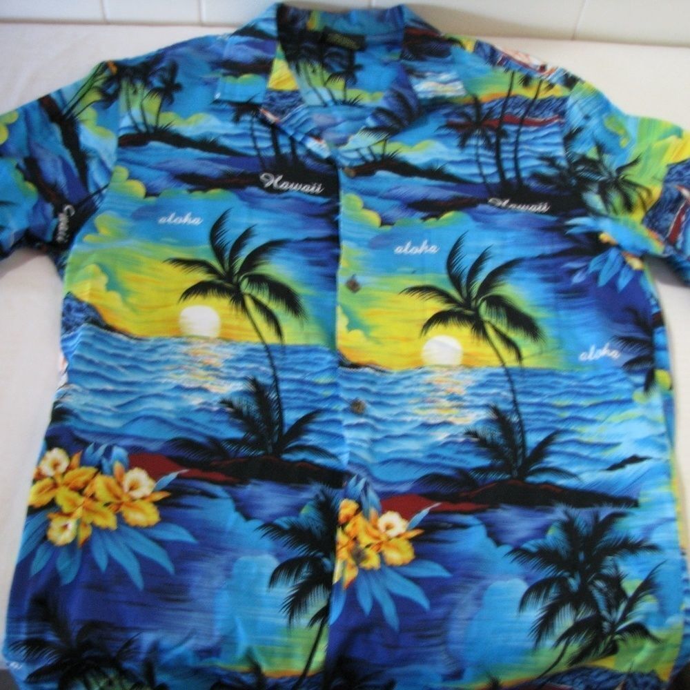 Vintage Hawaiian Shirt, L